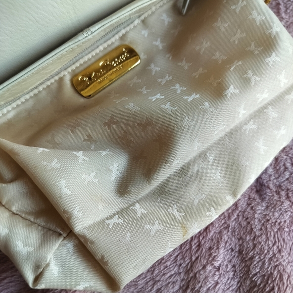 Vintage Paloma Picasso Cream Leather Shoulder Bag - Picture 5 of 9